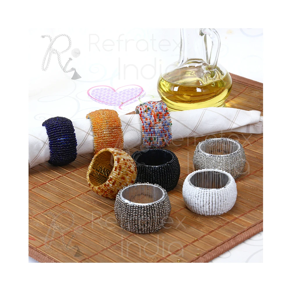 Decorative Napkin Ring For Modern Dinning Look Bulk Supply From India