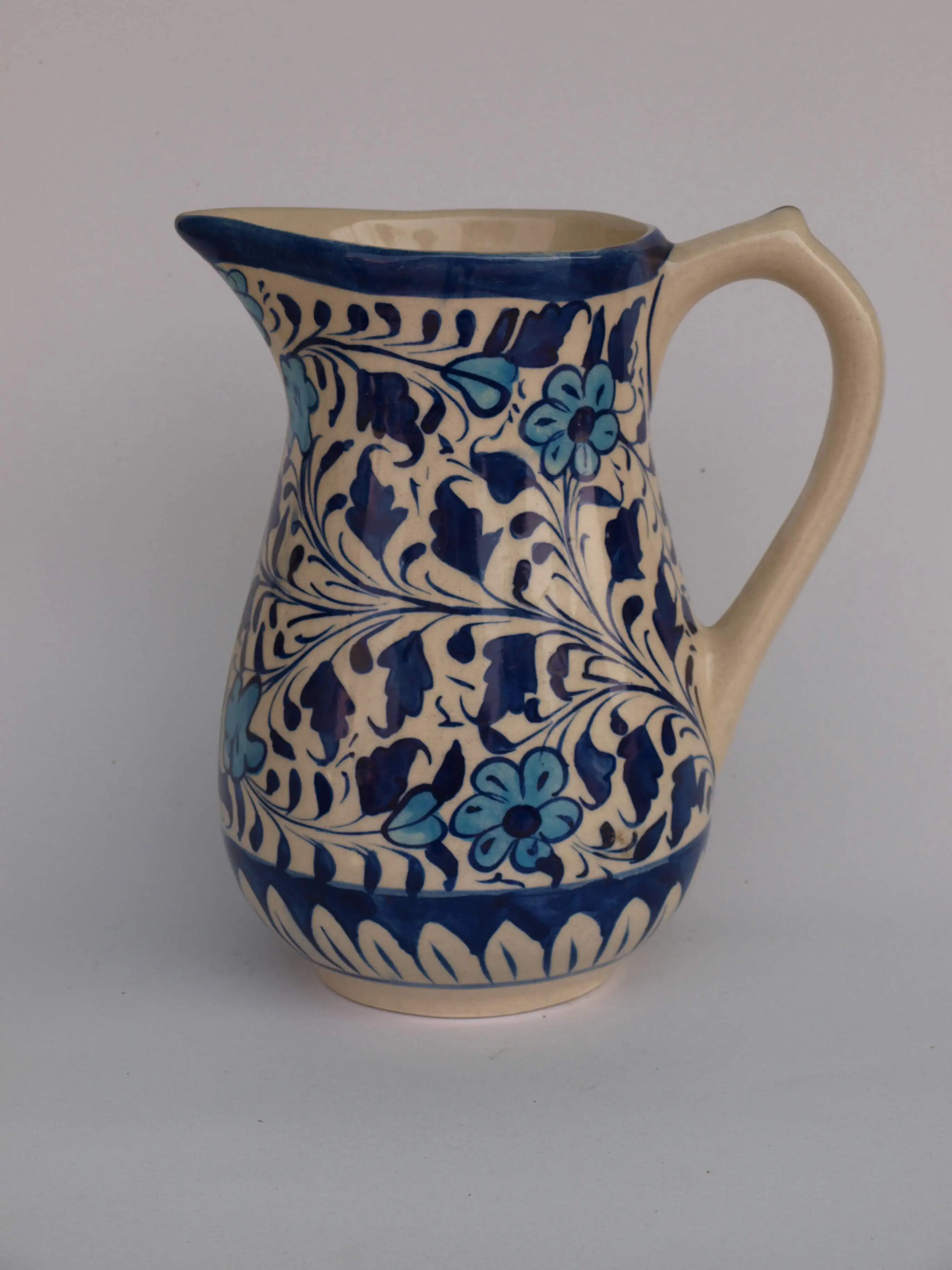 Blue Pottery Vases , Multan Flower Blue Pottery