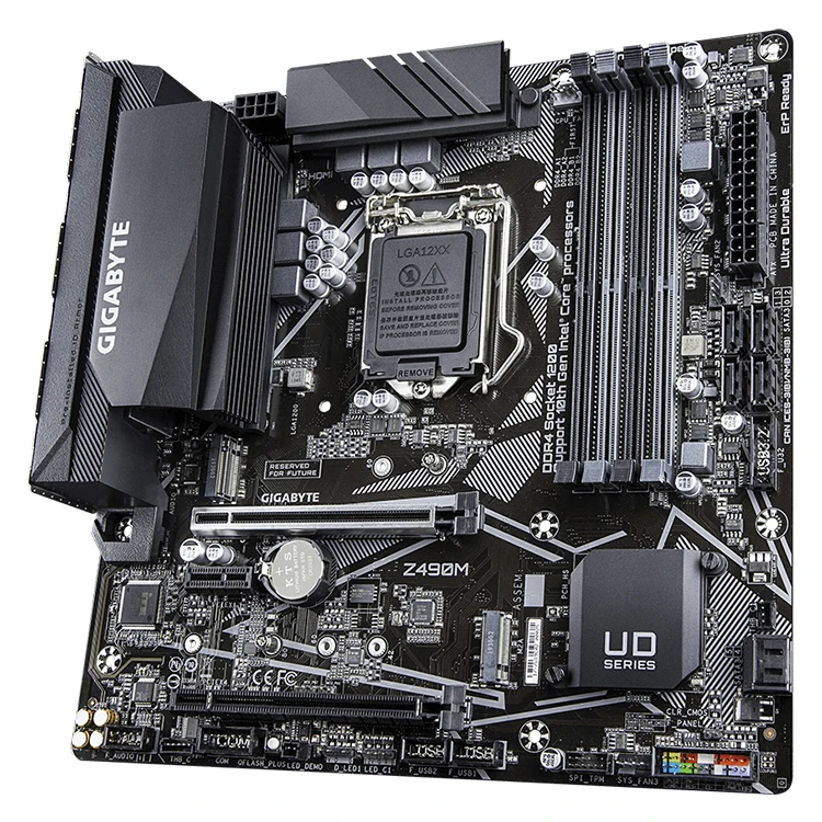 GIGABYTE Z490M Micro ATX Motherboard 10th Gen Intel Support