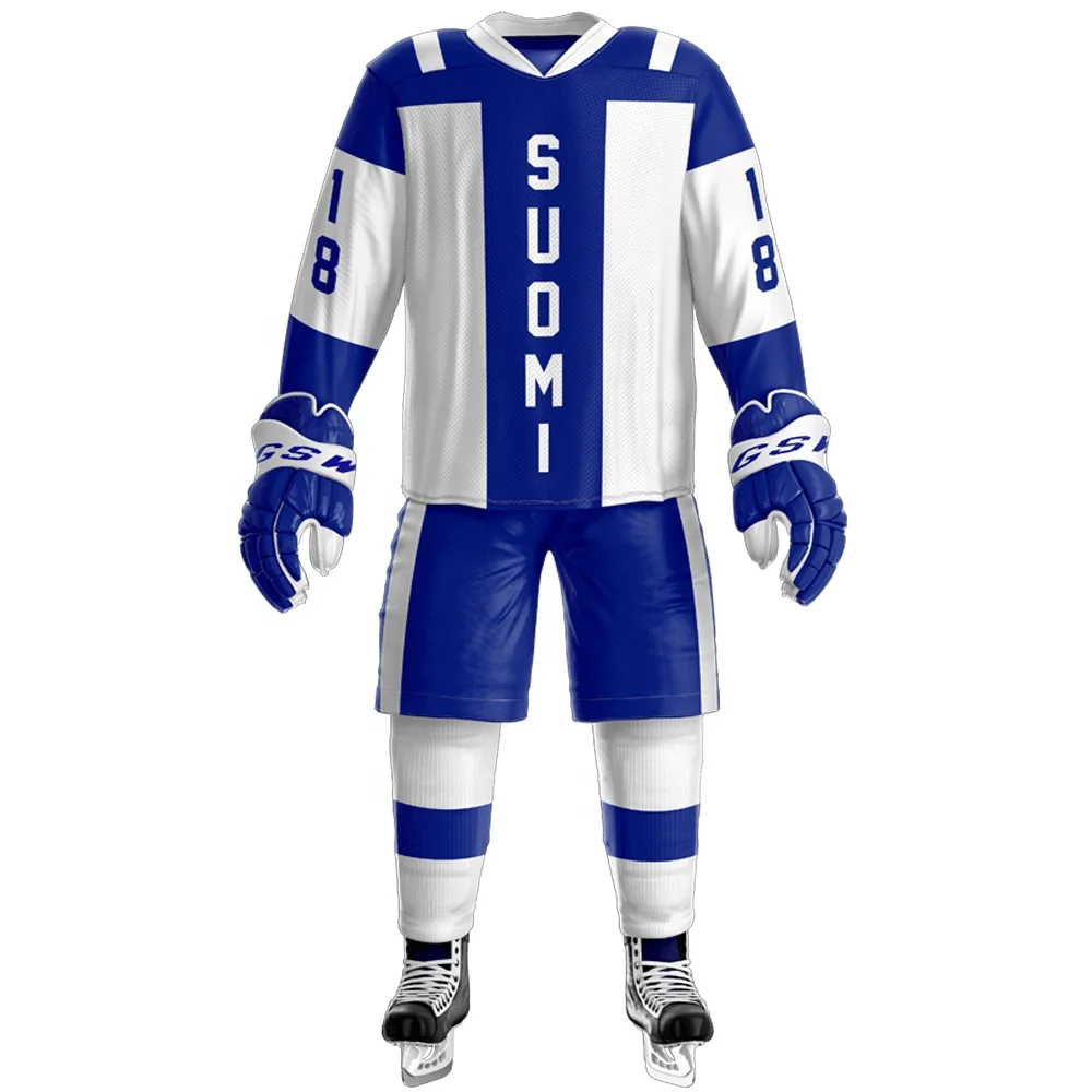 goalie cut ice hockey jerseys