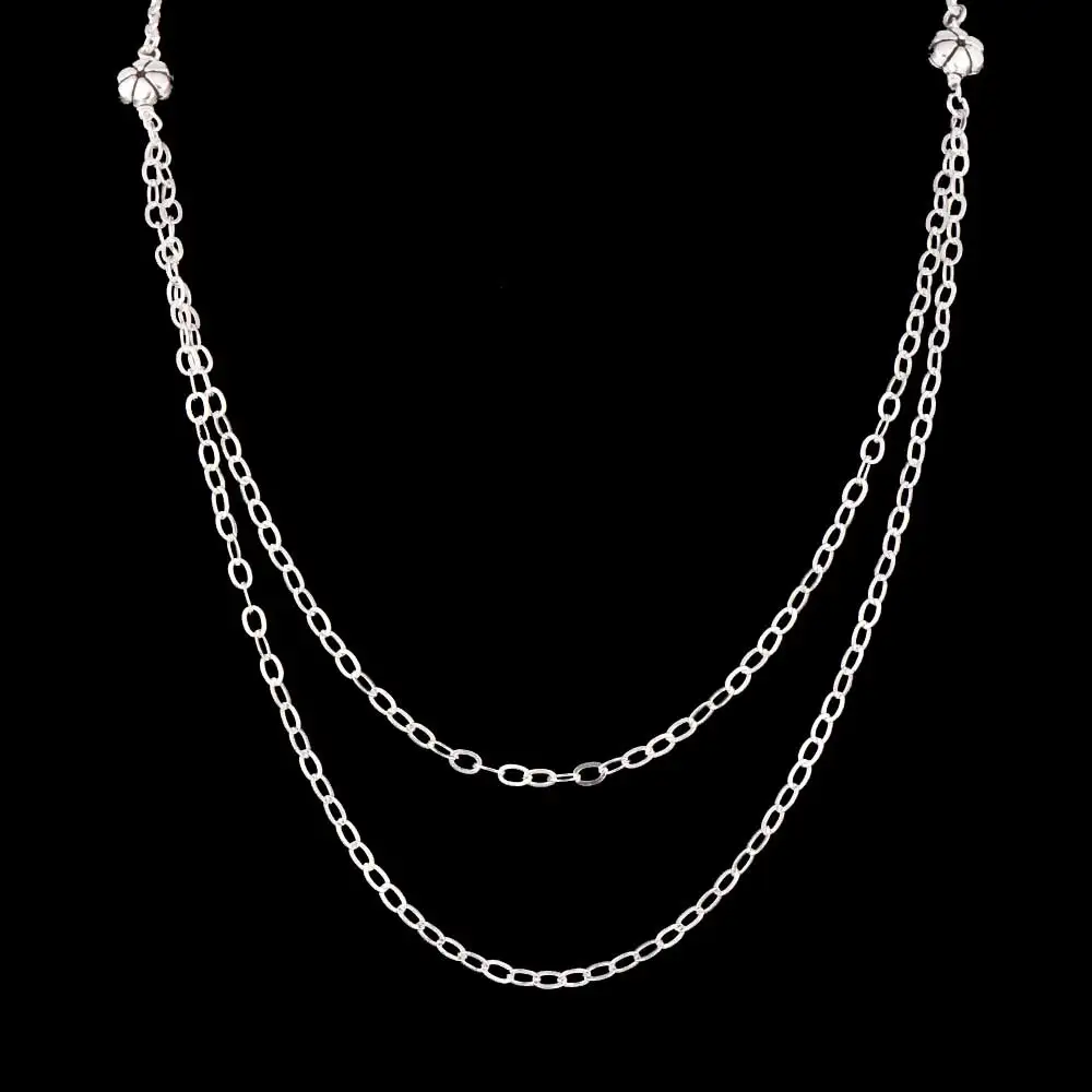 Sterling Silver Jewelry Double Layered 