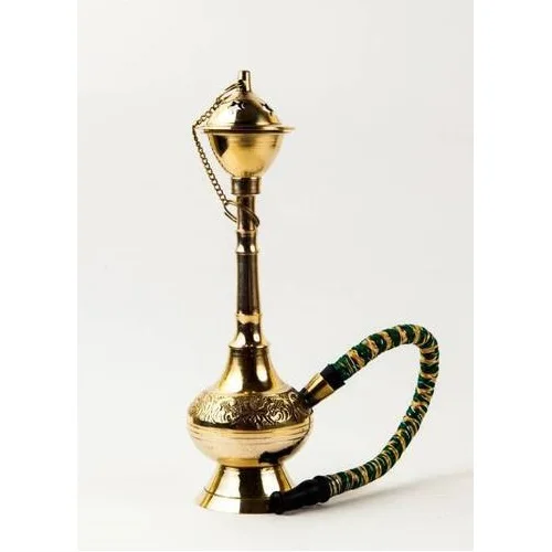 brass shiny polished hookah set of