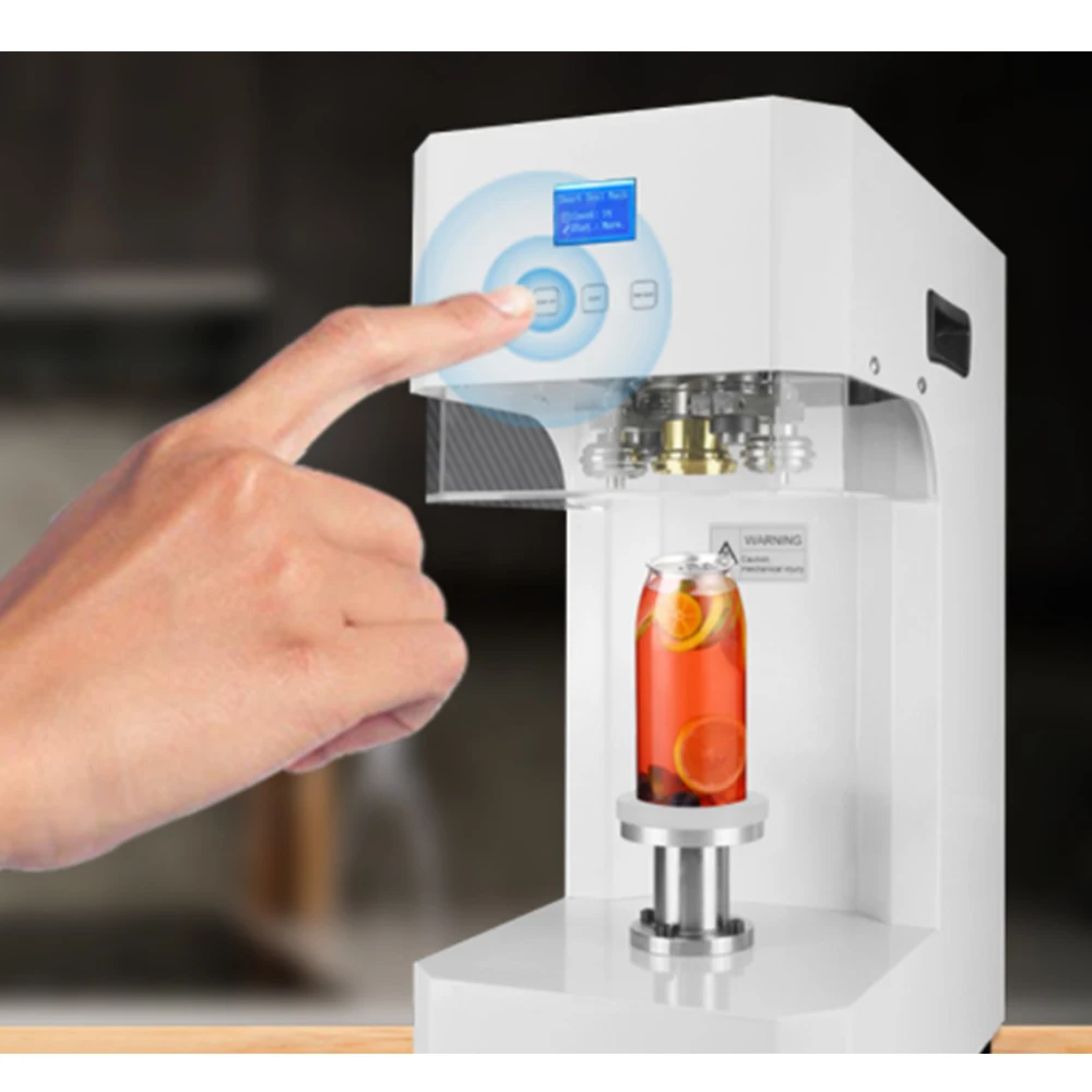 Korea Automatic Can Seamer Machine, Can Sealing Machine, Rock Can Roll(LCR-A001), 2021 NEW!!