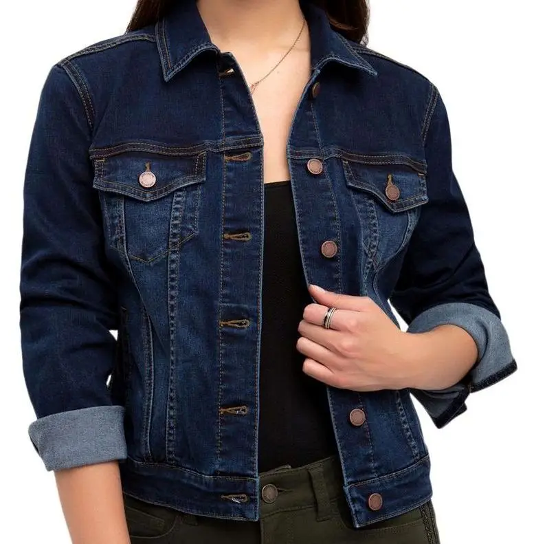 Denim Jacket Woman Export Quality 