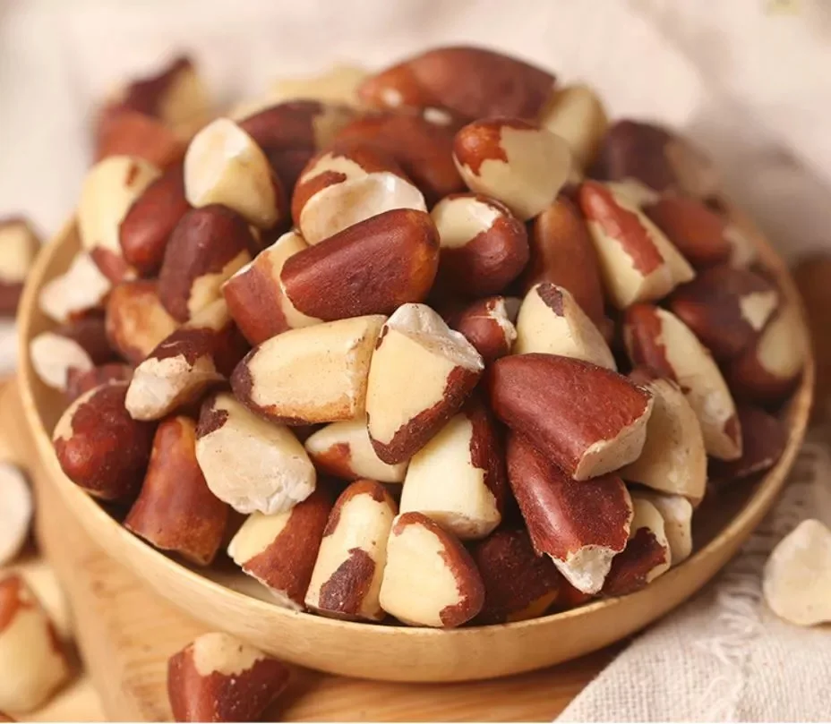 whole brazil nuts and chopped brazil nuts