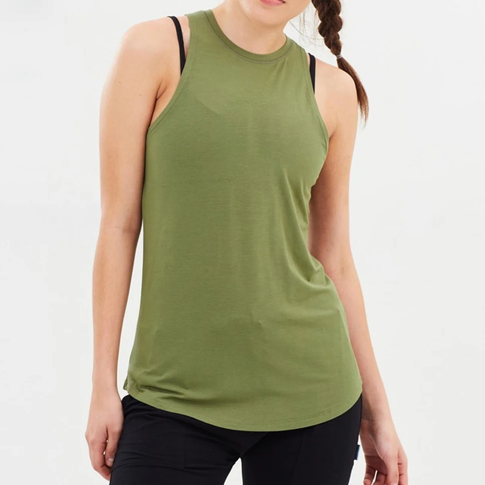 Fitness Seksi Tank Top Skinny Yoga Gym 