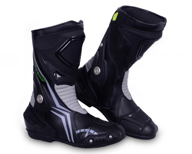 synthetic motorcycle boots