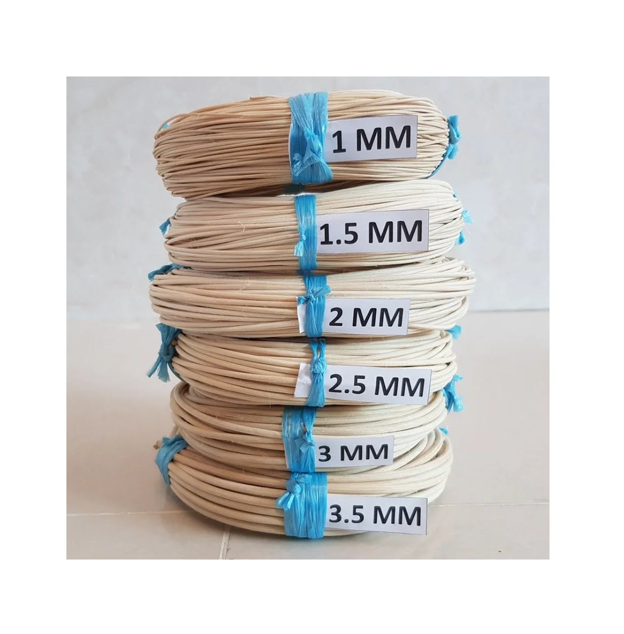 100% натуральный отбеленный и неотбеленный ротанговый сердечник/полированный тростник для мебели из