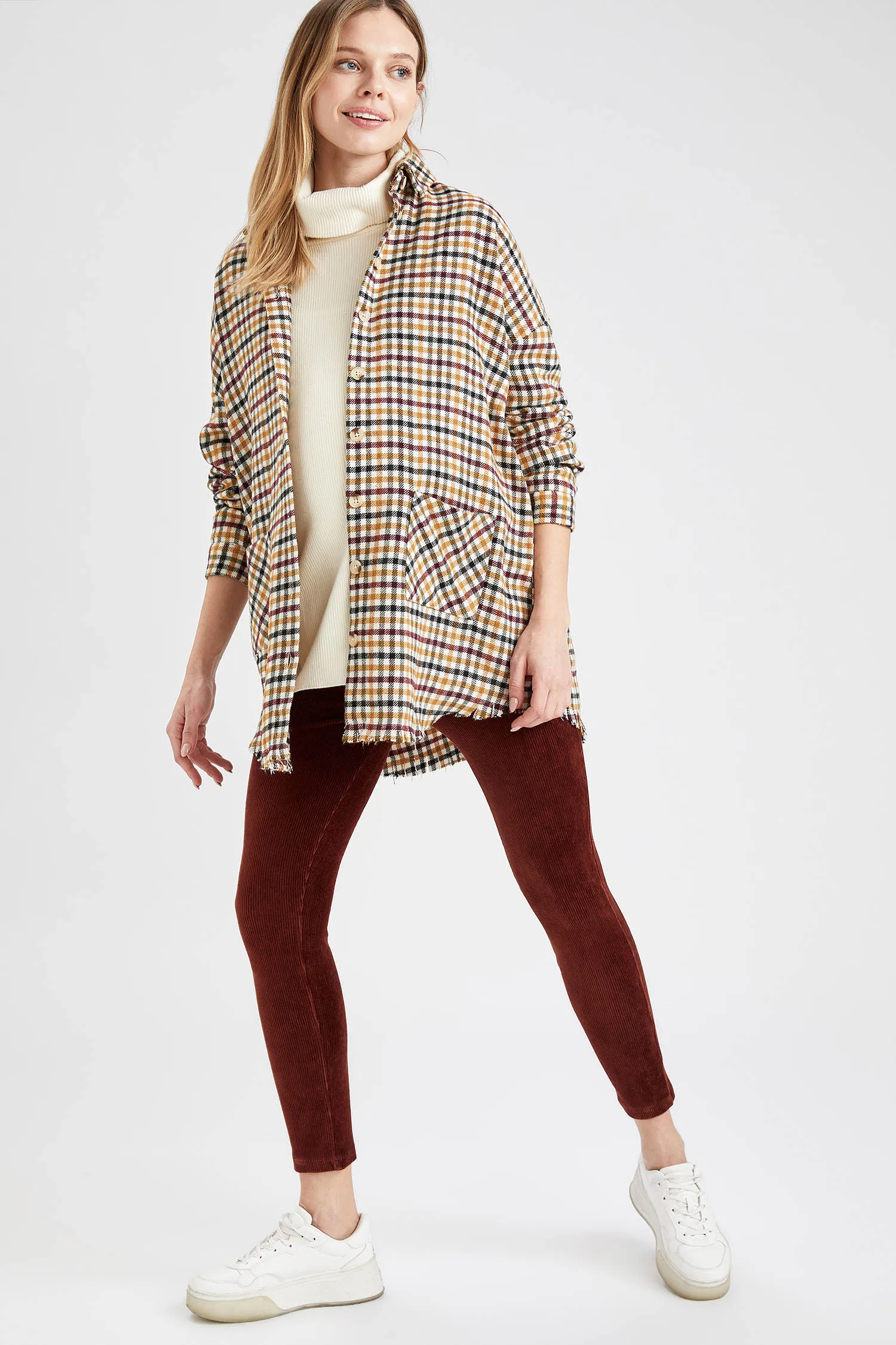 
Defacto одежда для женщин для беременных с подошвой корицы бархатные облегающие Колготки для беременных Высокое качество лучшие цены 