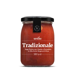 Italian Traditional Sauce with Tomato and Onion 260 g - Made in Italy