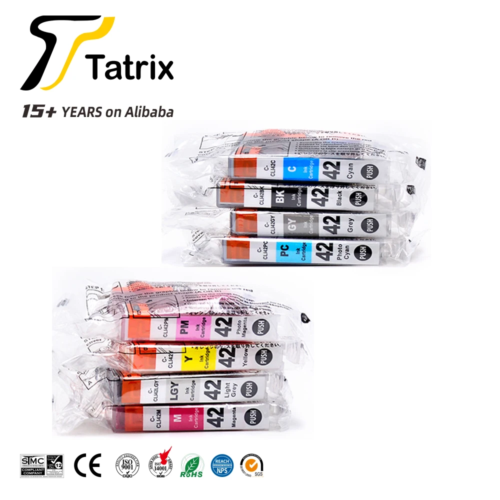 CLI-42Y Cartuccia Compatibile Giallo Per Canon Pixma PRO-100 Pixma - Foto 14