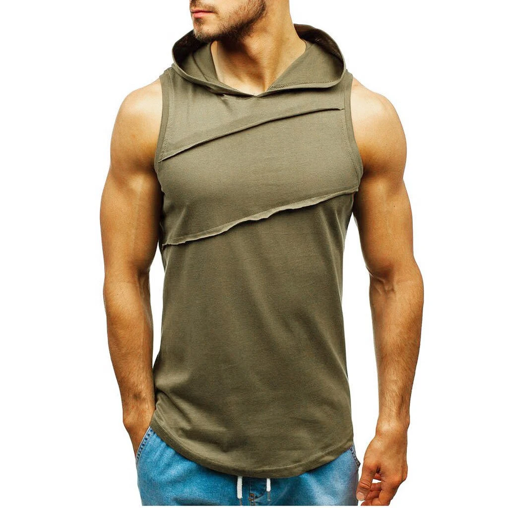 Hooded gym vest Clearance