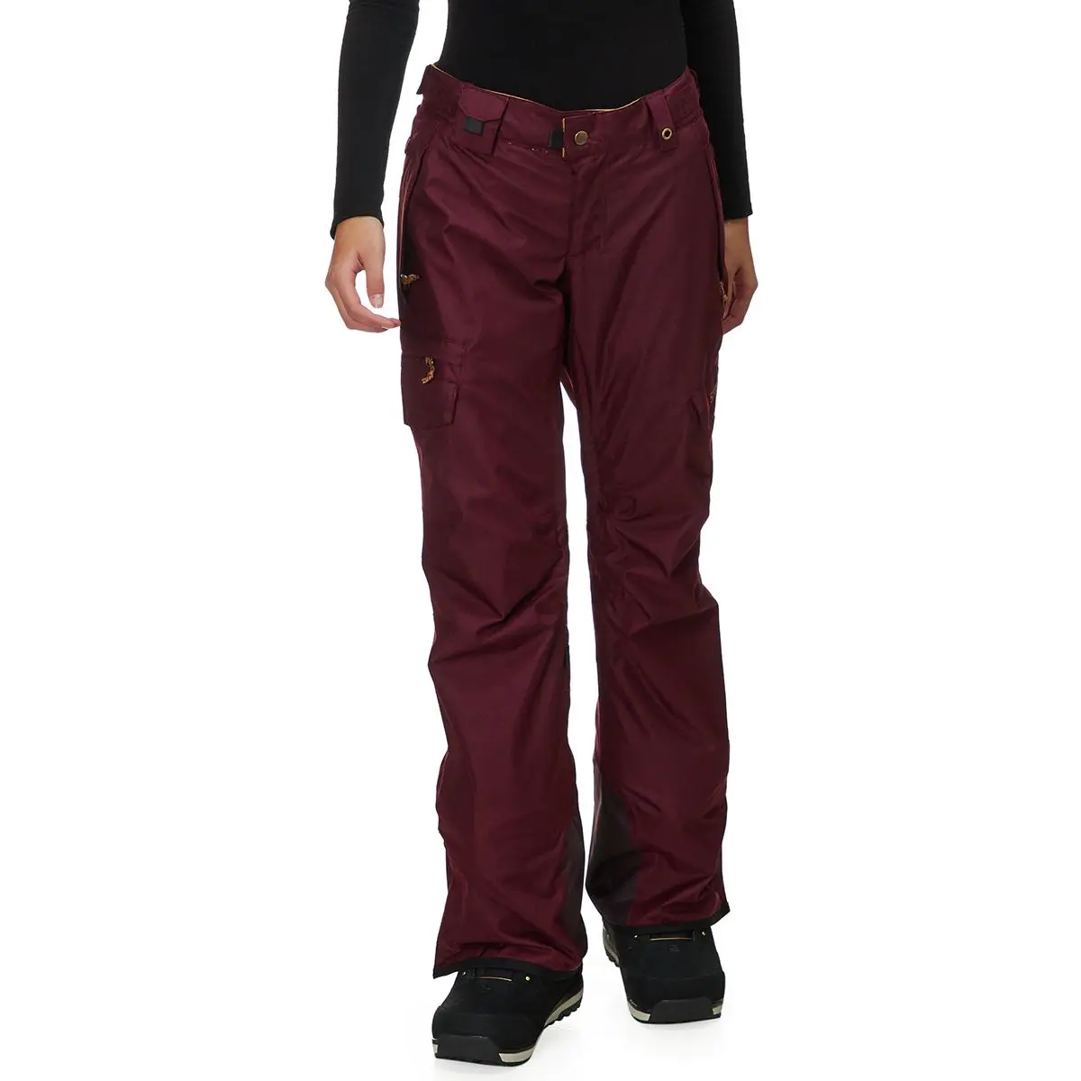 ladies multi pocket trousers