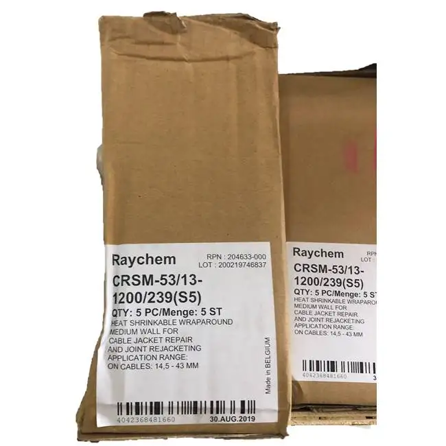 In Stock Raychem Heat Shrinkable Wraparound Sleeve Crsmct53/13 Buy