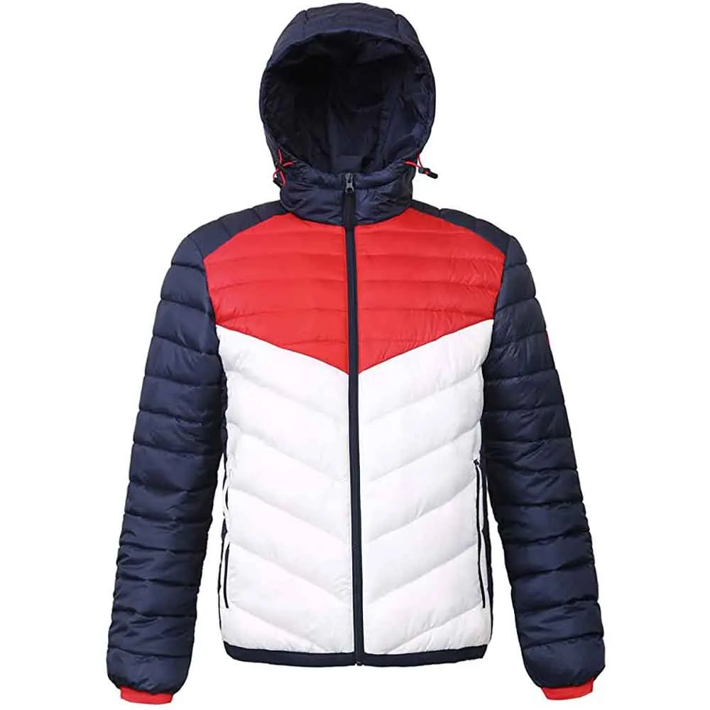 Puffer Jacket With Hood Custom Design 