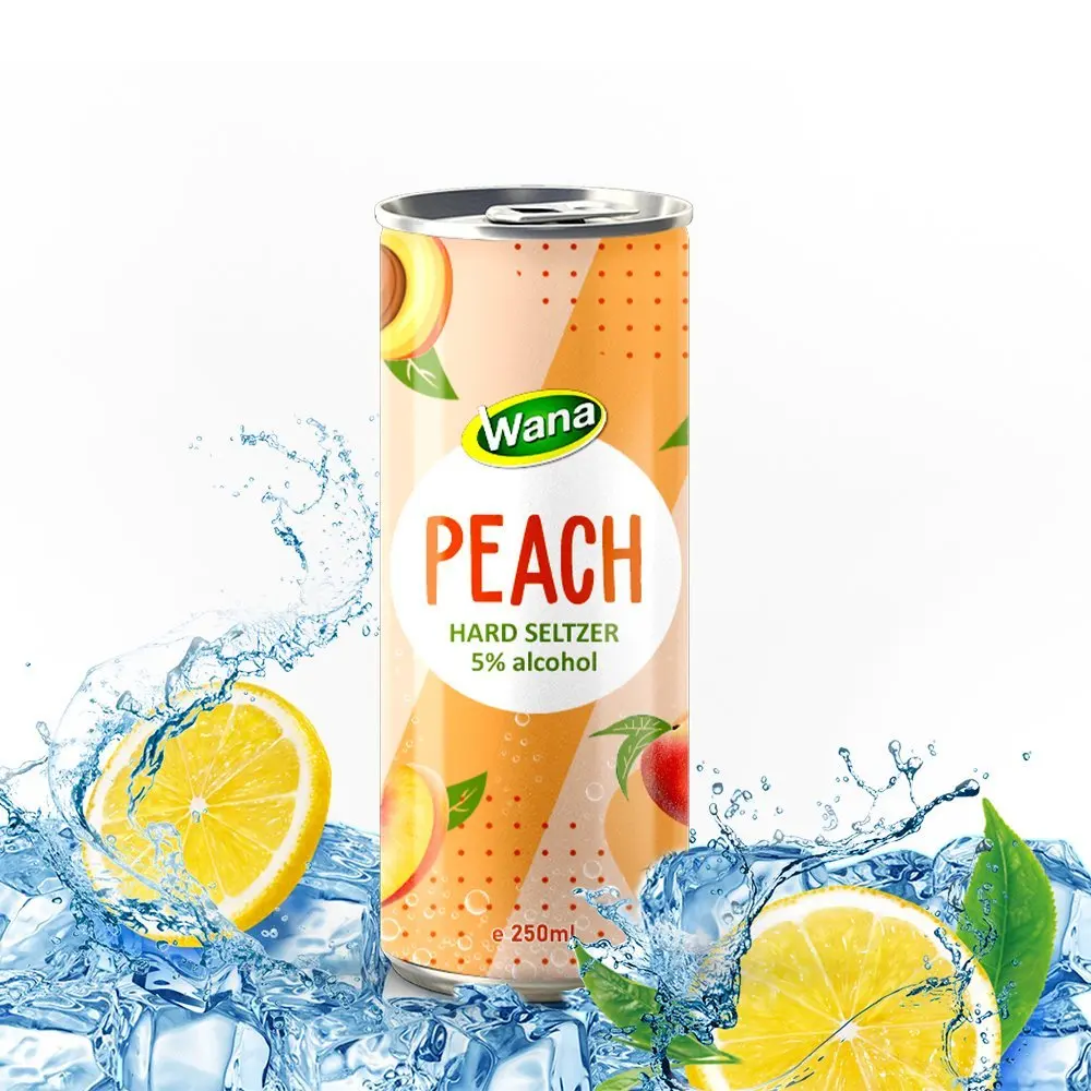 
 Special CHILL DRINK 5.0% Vol 250ml Peach HARD SELTZER canned  