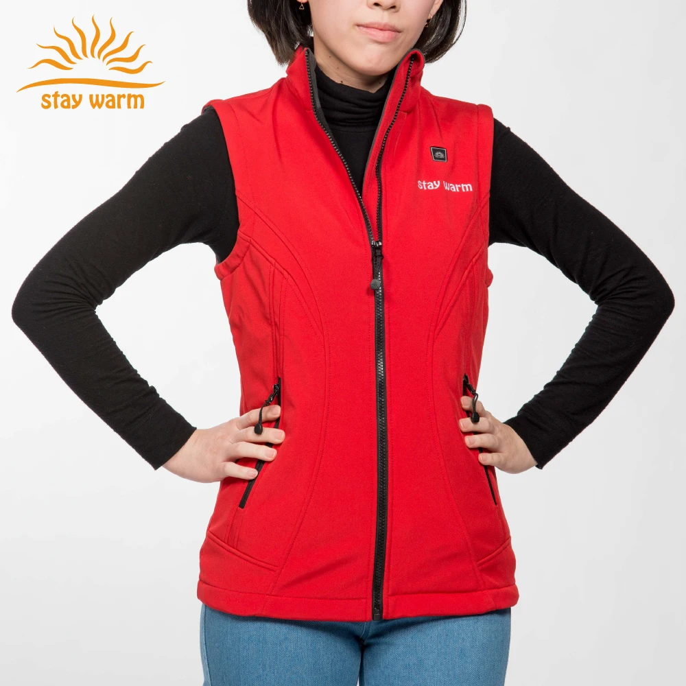 
 Безопасный моющийся нагревательный элемент OEM из углеродного волокна, жилет с подогревом для внешнего аккумулятора версии или батареи 7,4 В  