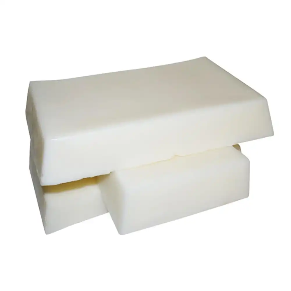 Bulk 10Kg Paraffin Wax Blocks - Refined Hard Unscented Chunks 60
