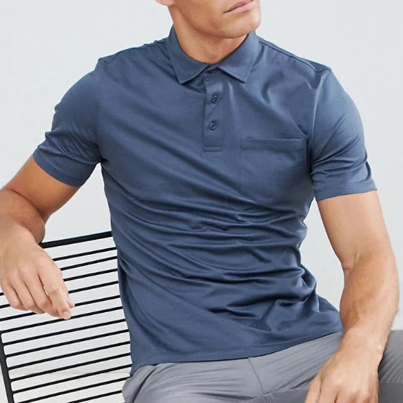 mercerized polo shirts