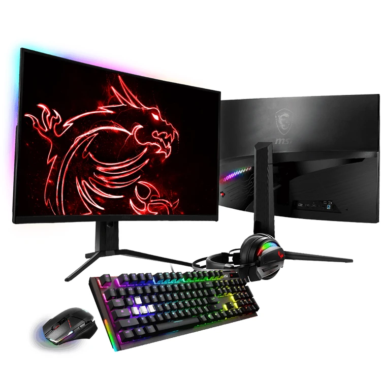 MSI MAG322CQR 32インチカーブドゲーミングモニターWQHDVA 165Hz 1ms