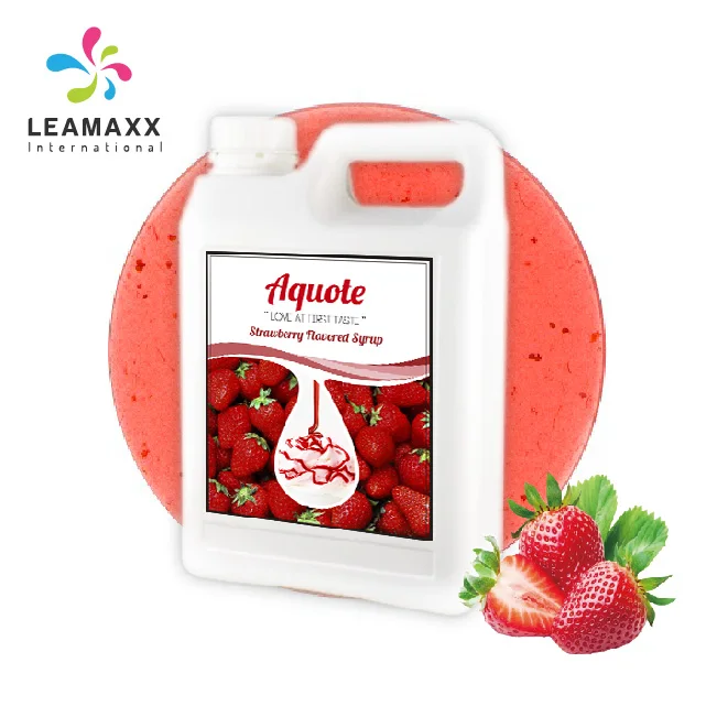 2025 Leamaxx Taiwan Popular Product Premium Brown Sugar Syrup Tiger Sugar Bubble Milk Tea Supplies Wholesale