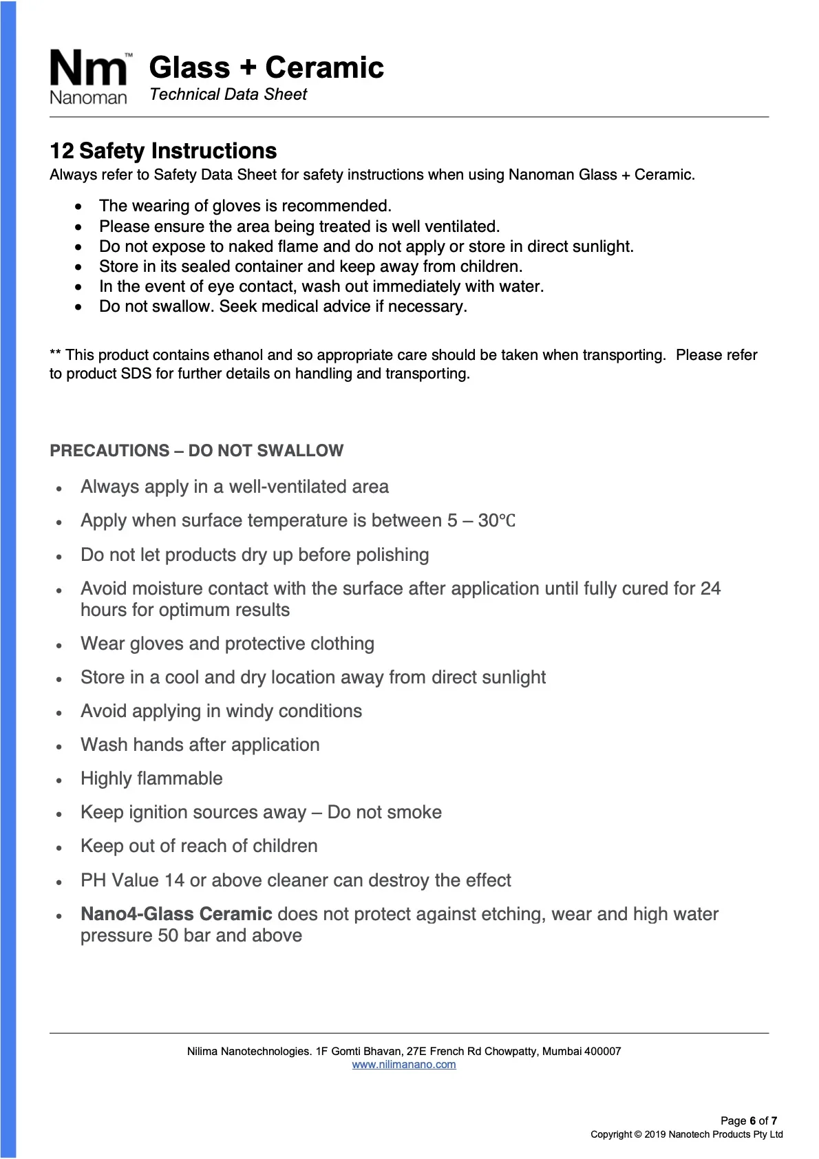 Nanoman Helmet Visor Coating Dirt And Water Repellent Coating For Helmet Vizors Great Safety