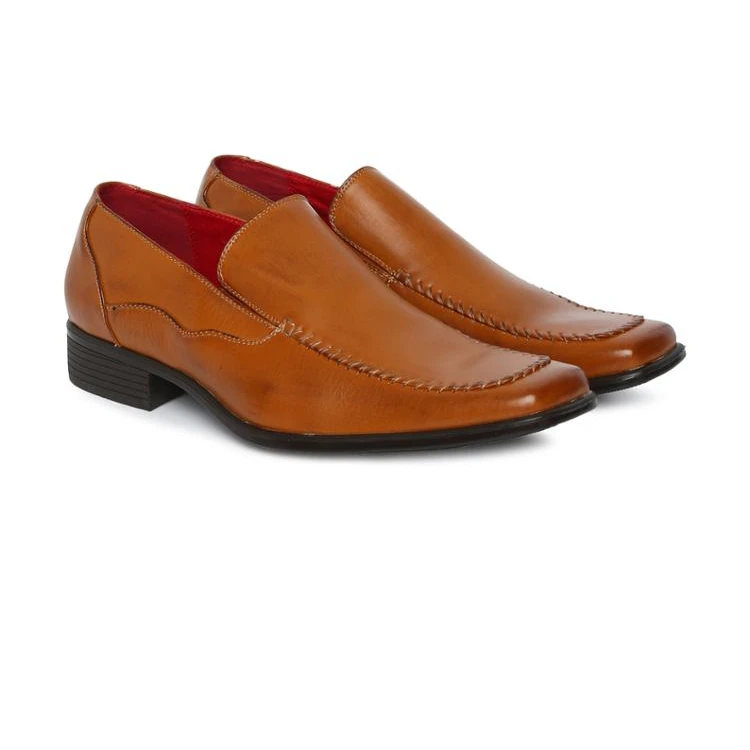 mens formal slip on leather shoes