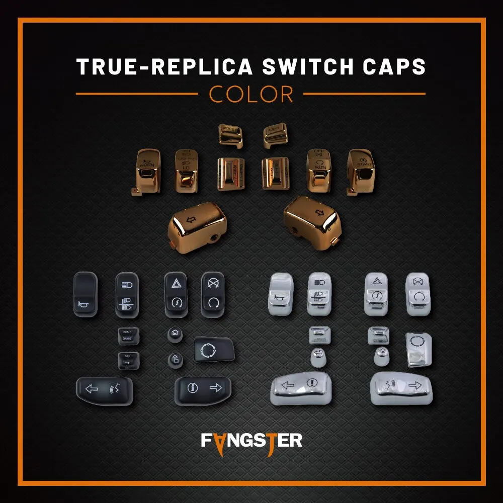 harley davidson switch caps