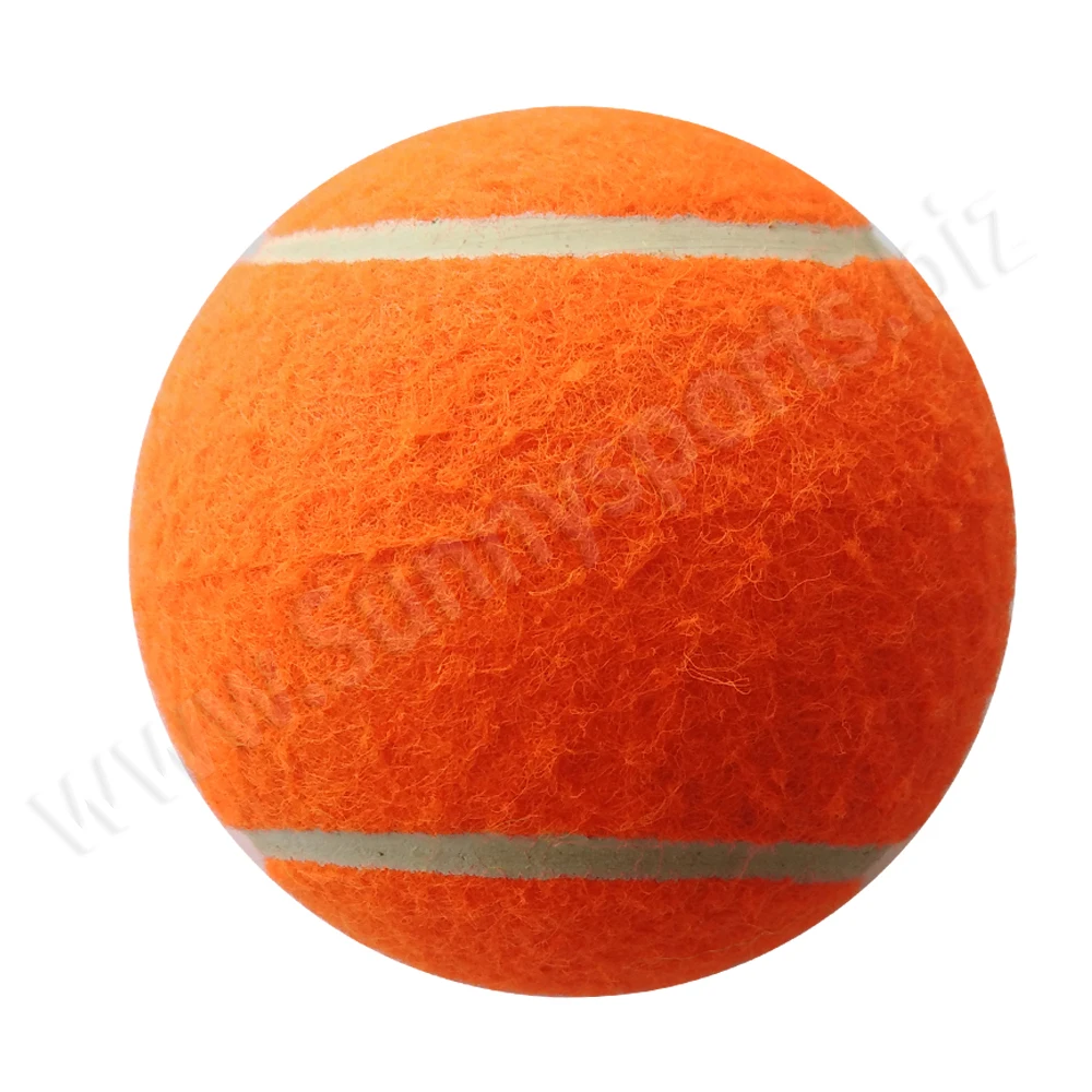 Orange Color Tennis Ball,High Quality Training Tennis Ball For