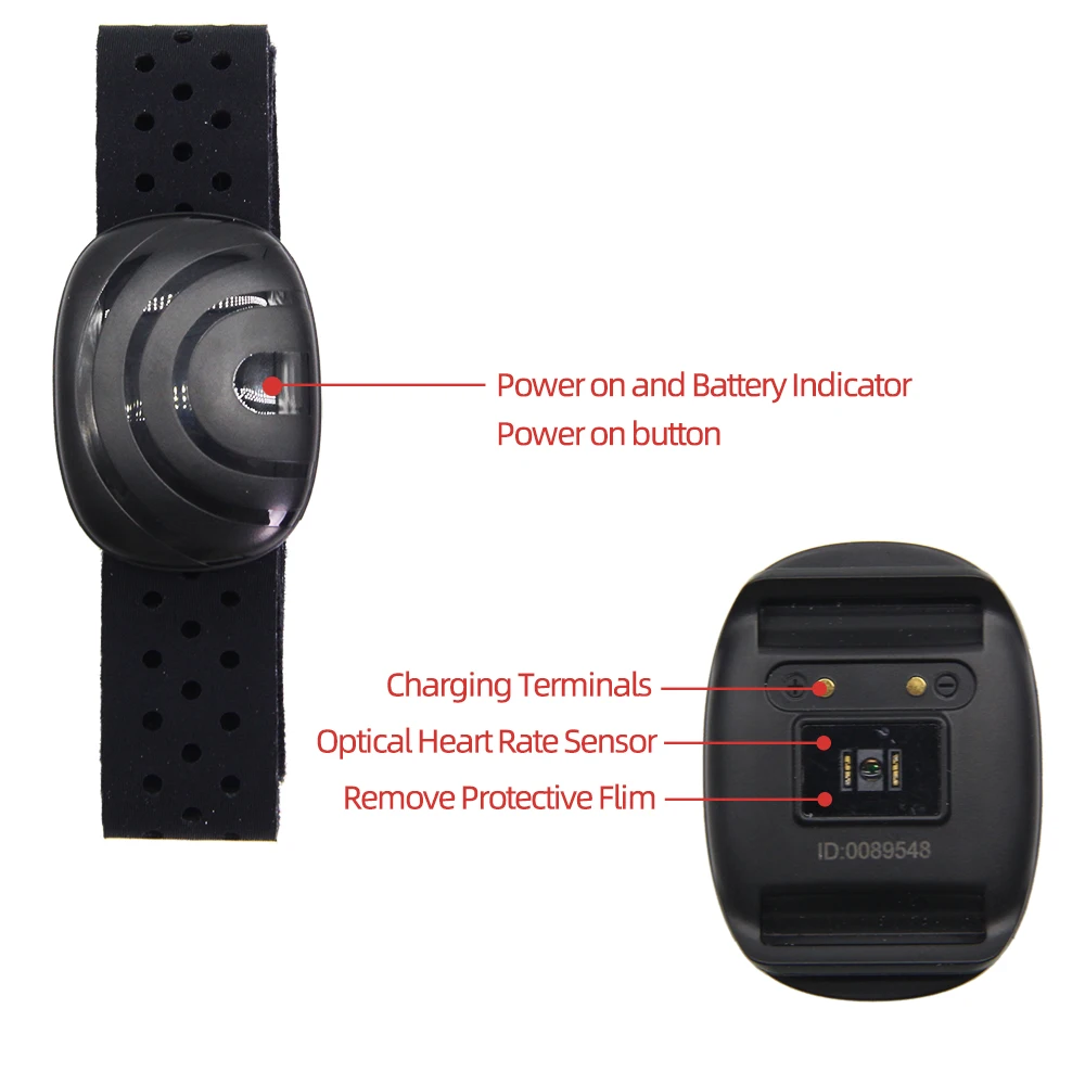 Thinkrider Ble/ant+ Heartrate Armband Fitness Heart Rate Monitor Sensor