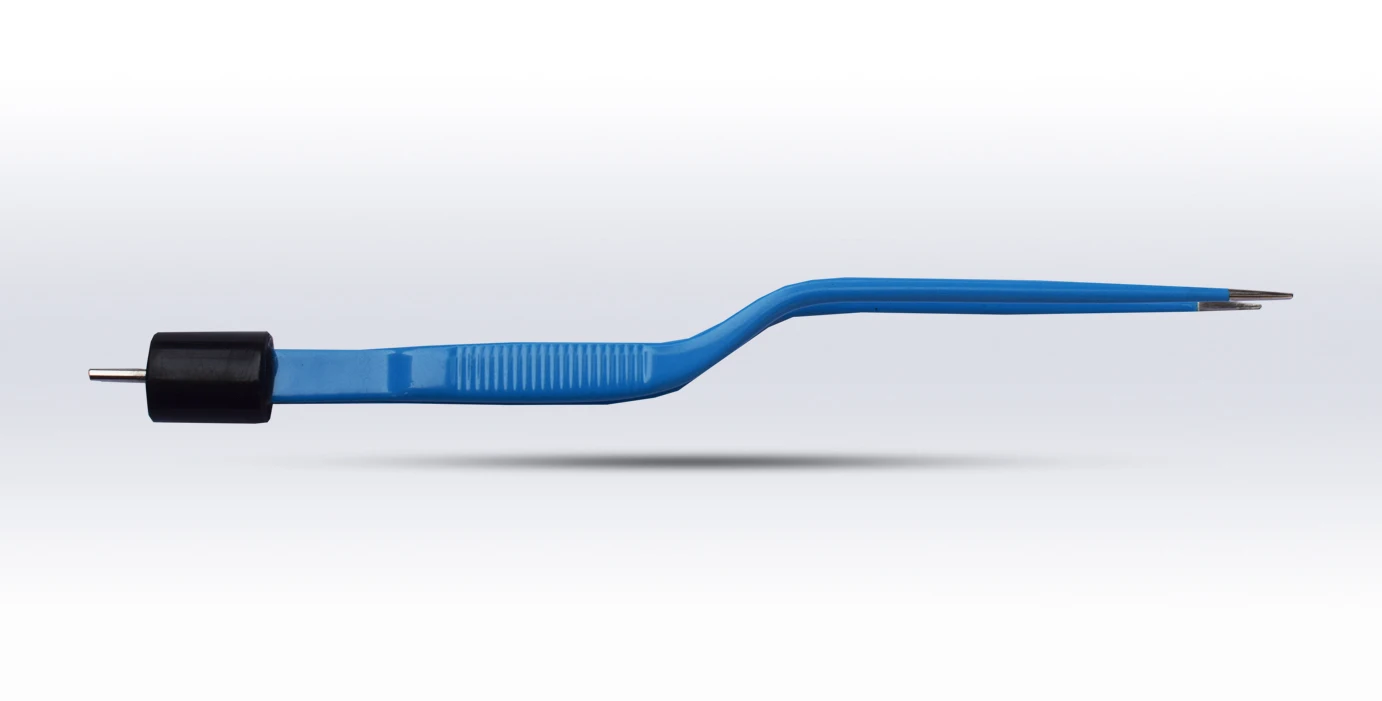 Bayonet Bipolar Forceps Insulated Reusable and Silicon Cable CE ISO Approved Super Fine German Quality Tools