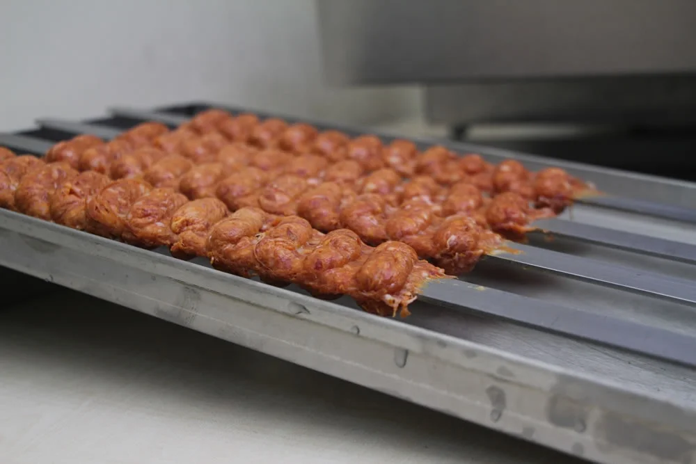 Kebab Skewer Machine for Restaurants Preparing Minced Meat Kebab Is Now Very Easy Automatic Stabbing of Minced Meat Onto Skewers