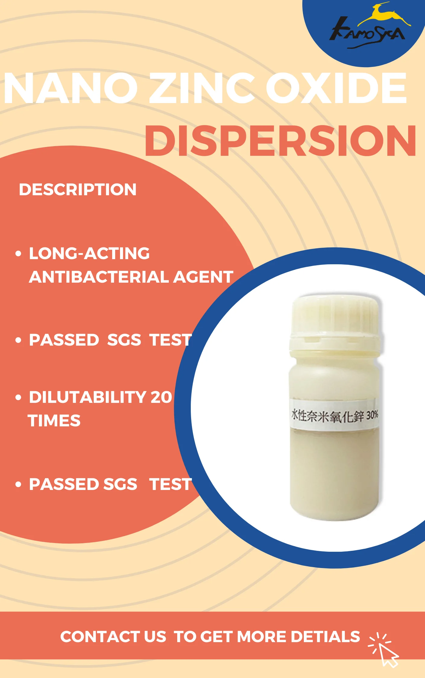 Manufacturer Zinc Oxide Liquid Water Nano Zinc Oxide Dispersion Buy