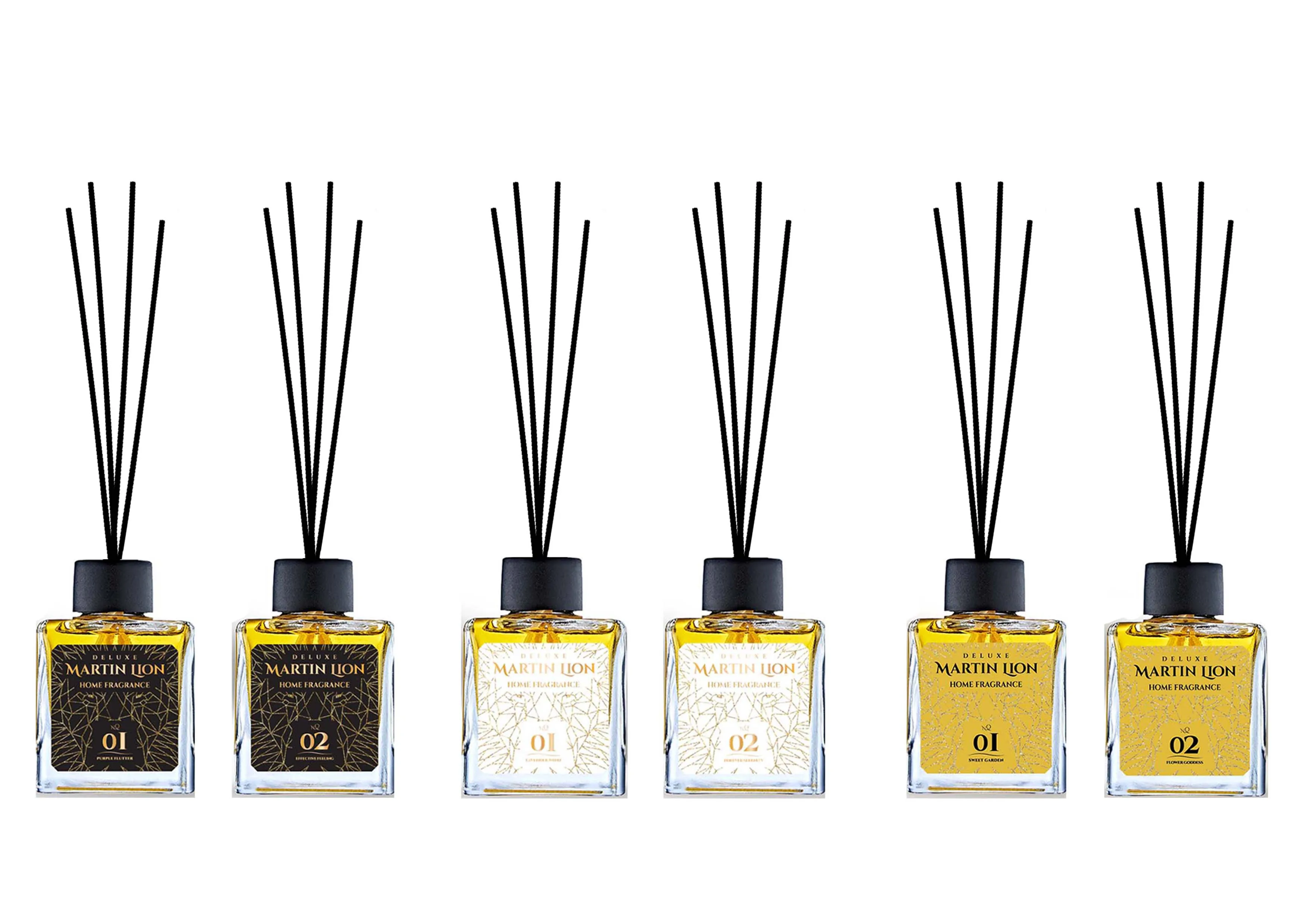 Martin Lion Reed Diffuser Home Fragrance 100 Ml With Fiber Sticks Home Aroma Diffuser High