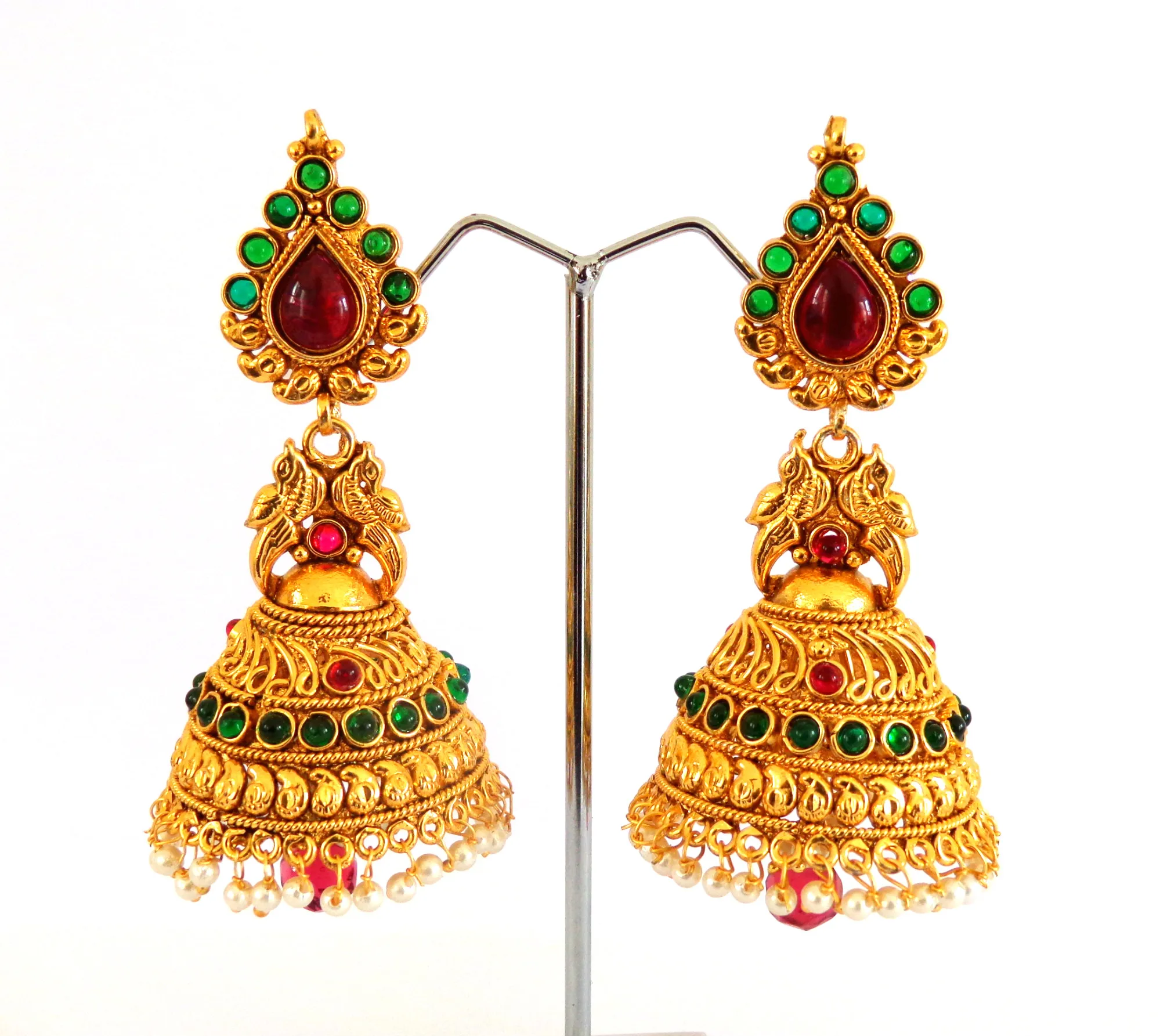 New Fashion Bollywood Style Jumka Earrings Indian Imitation Jhumka
