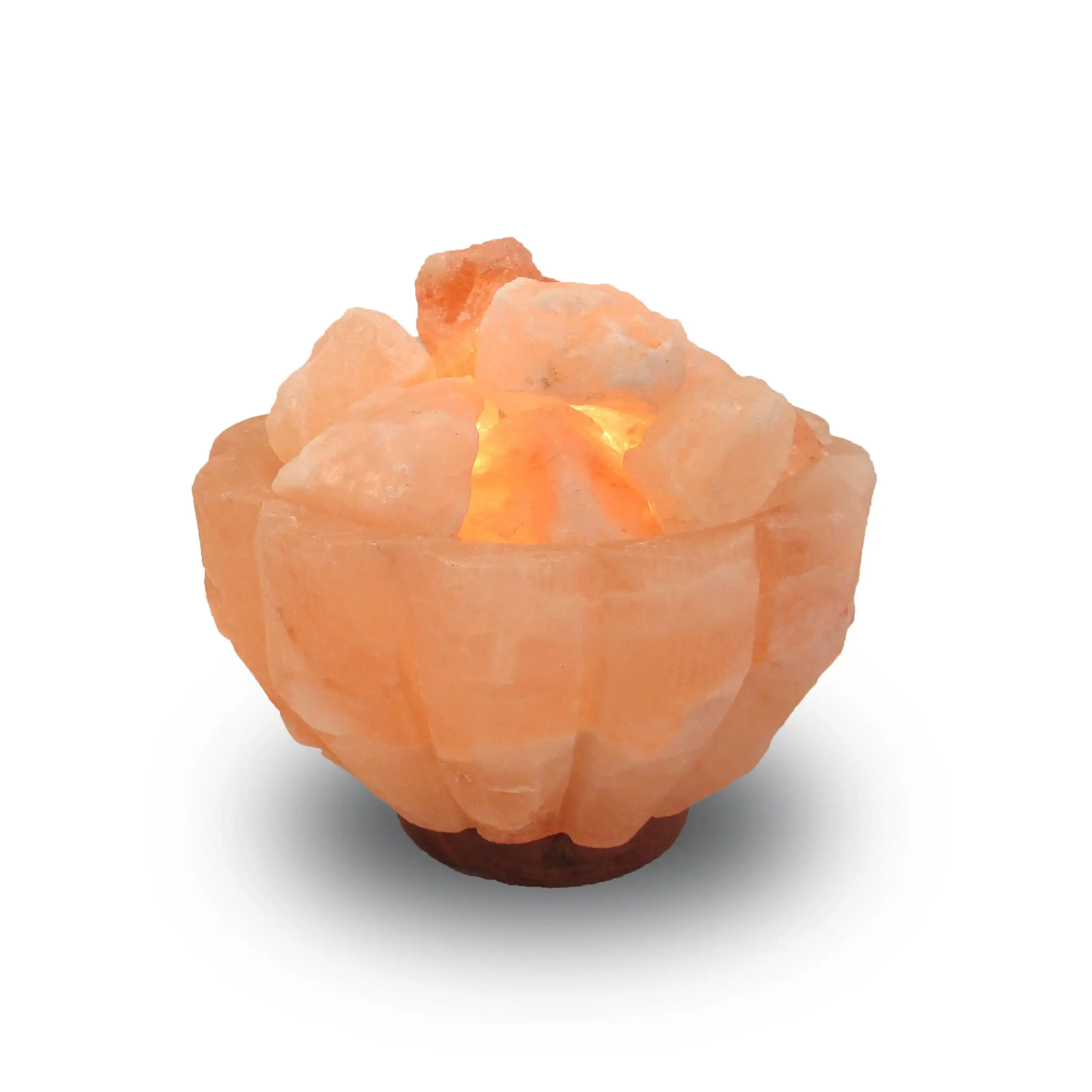 angel salt rock lamp