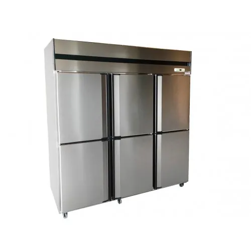 Taiwan MS factory sale Stainless 6 Doors refrigerator with customer