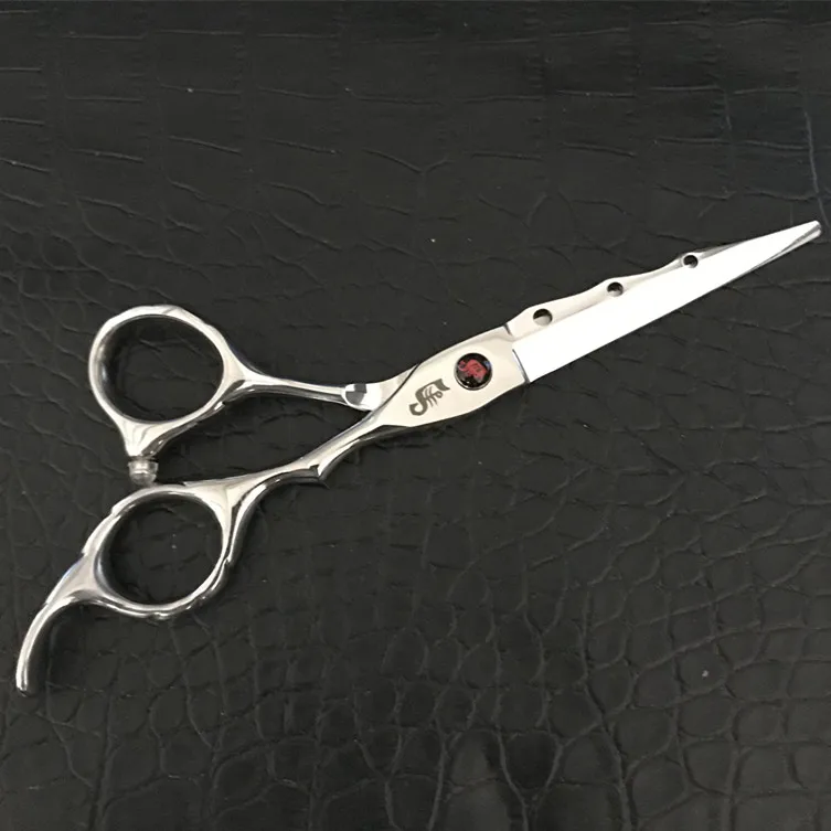 Reliable Performance Wig Cutting Scissors Stainless Steel Big Finger Holes Adjustable Wave Hair Scissors for Hair Cut