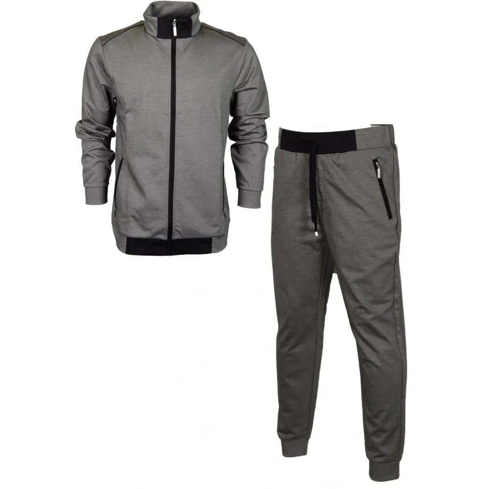 sports wear track suit stand collar zipper up street wear suits