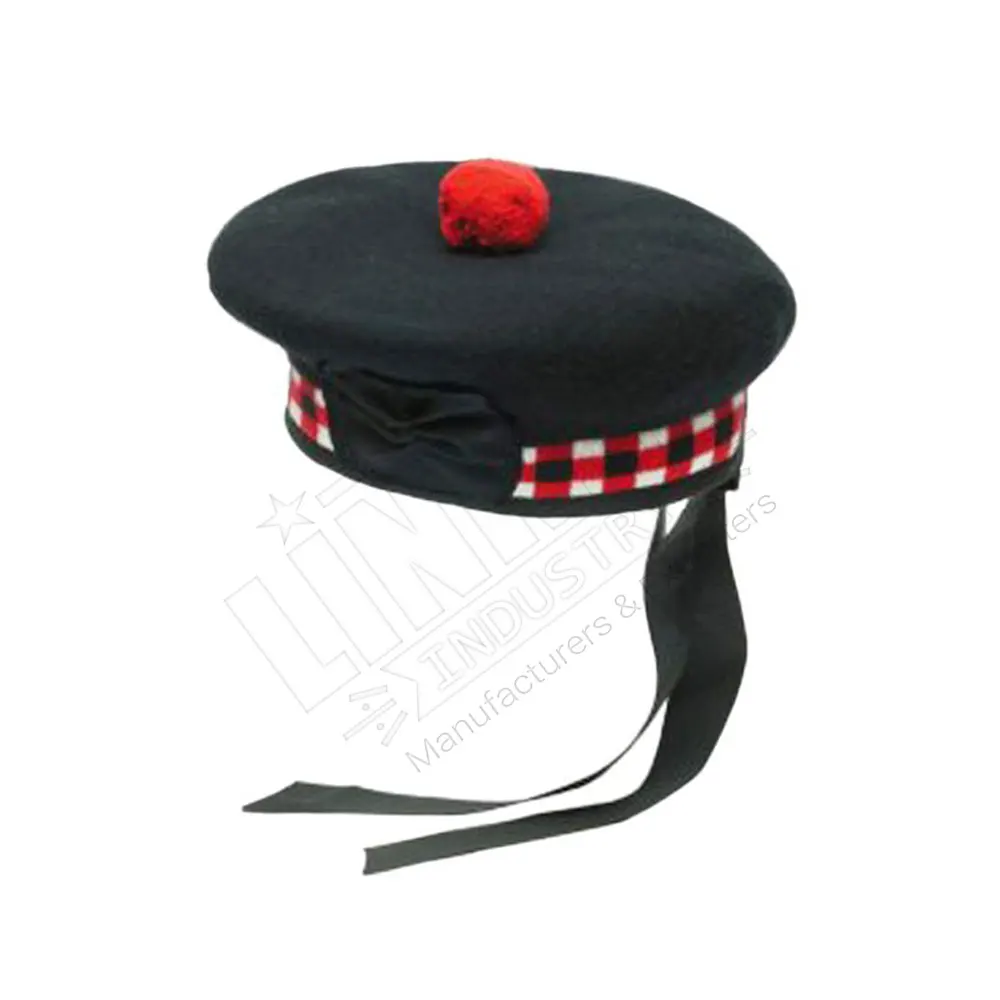Cheap Tartan Balmoral Hat Or Cap Custom 