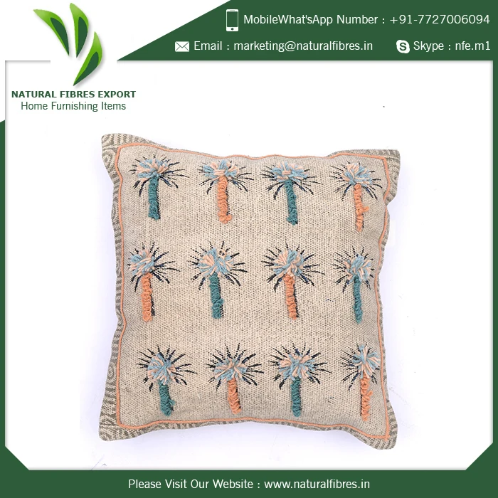 Luxury Design Embroidery Cushion Covers Soft Sofa Pillow Covers At