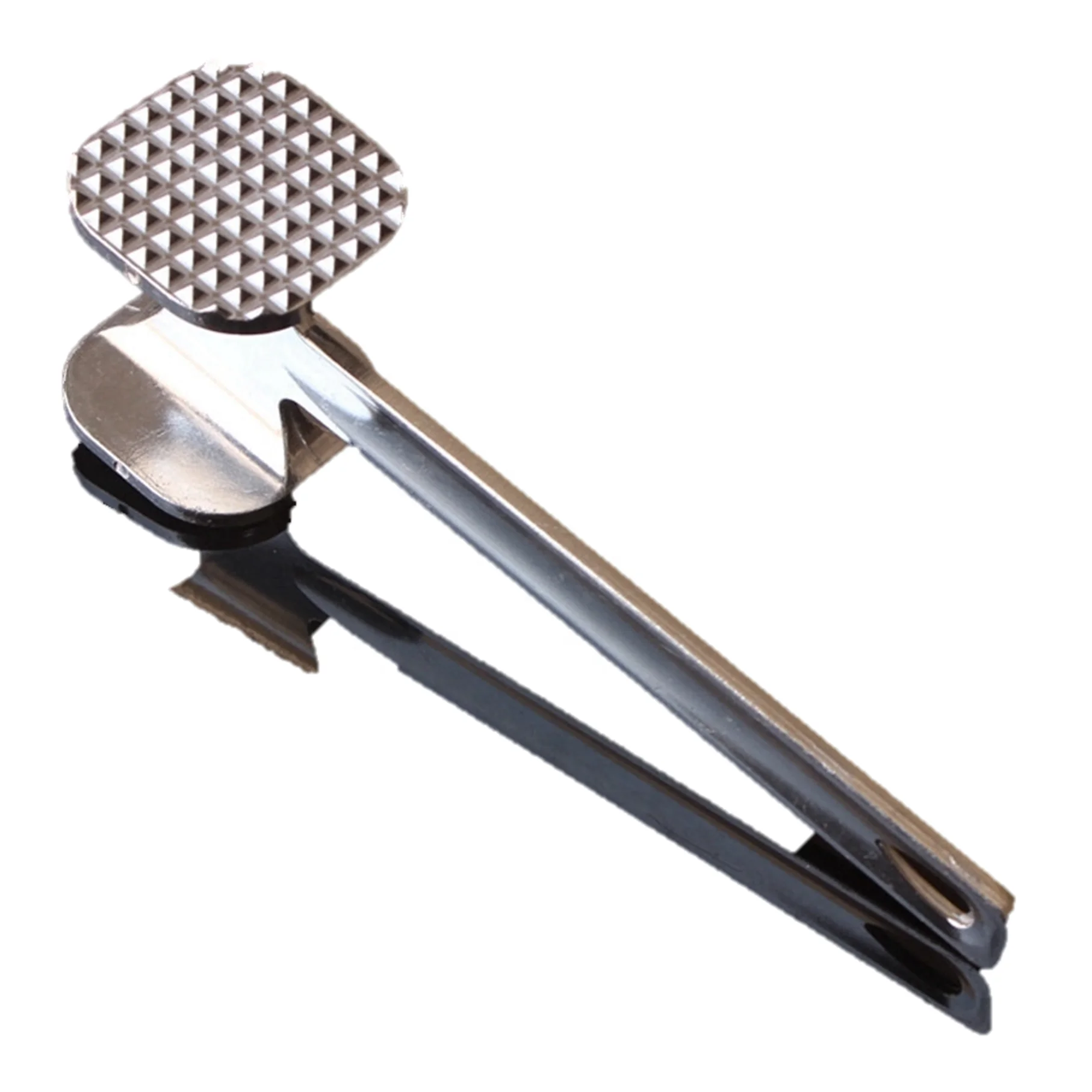 1pc, Kitchen Meat Tenderizer Tool, Heavy Duty Meat Mallet, Meat Hammer,  Metal Meat Pounder, Kitchen Gadgets, Kitchen Accessories