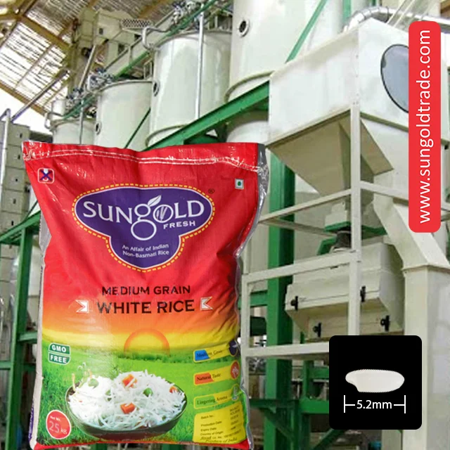 Sungold Medium Grain White Rice In 25kg Bag Buy Swarna White Rice