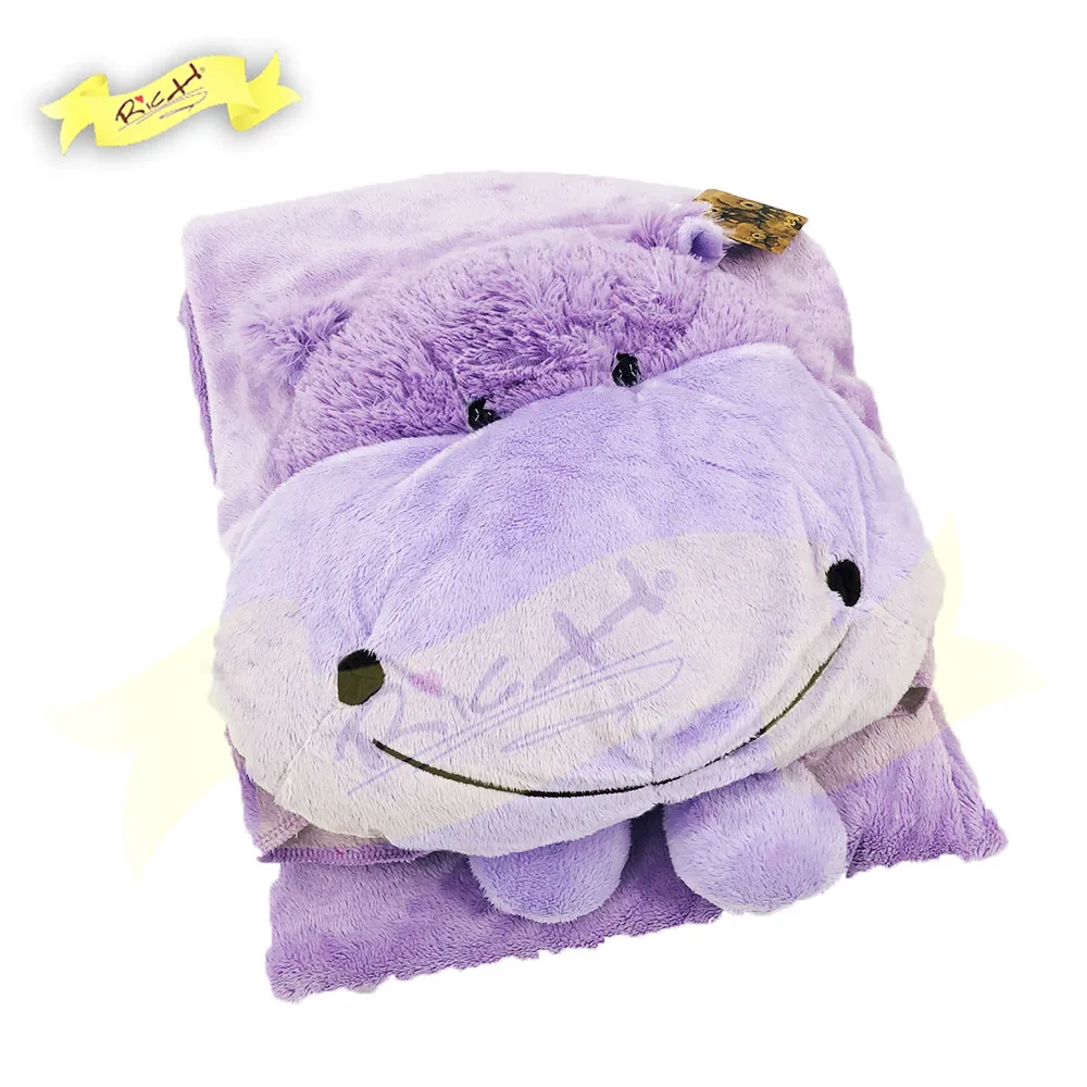 Hot Selling Super Soft Warm High Quality Plush Throw Animal Blanket Lavender Purple Hippo Buy Plush Throw Blanket For Kids And Adults