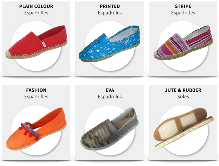 Espadrilles Manufacturer & Exporter of Top Quality Casual Wear No Lining Women's Shoes/Flats Leather Espadrilles | Customization Available