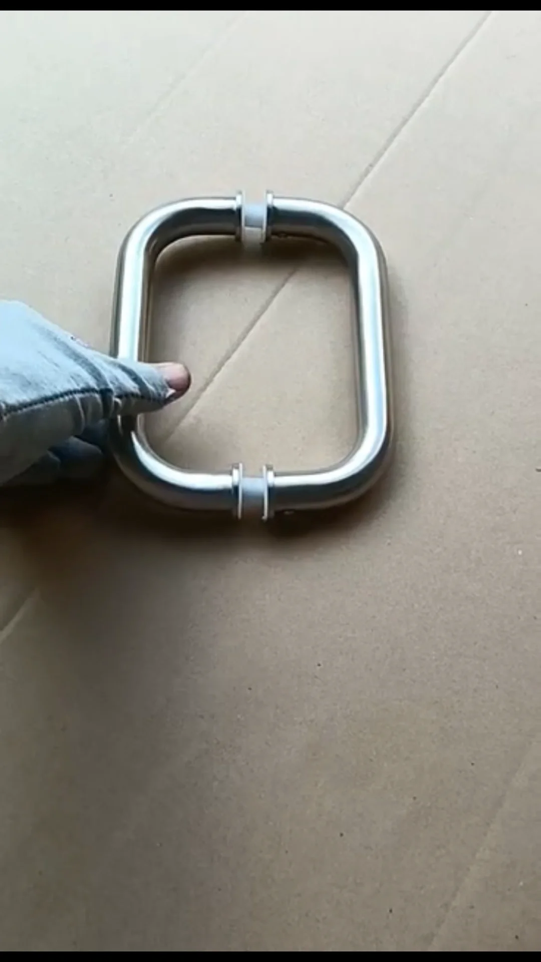 Stainless Steel Square Glass Door Handle Buy Shower Door Handle