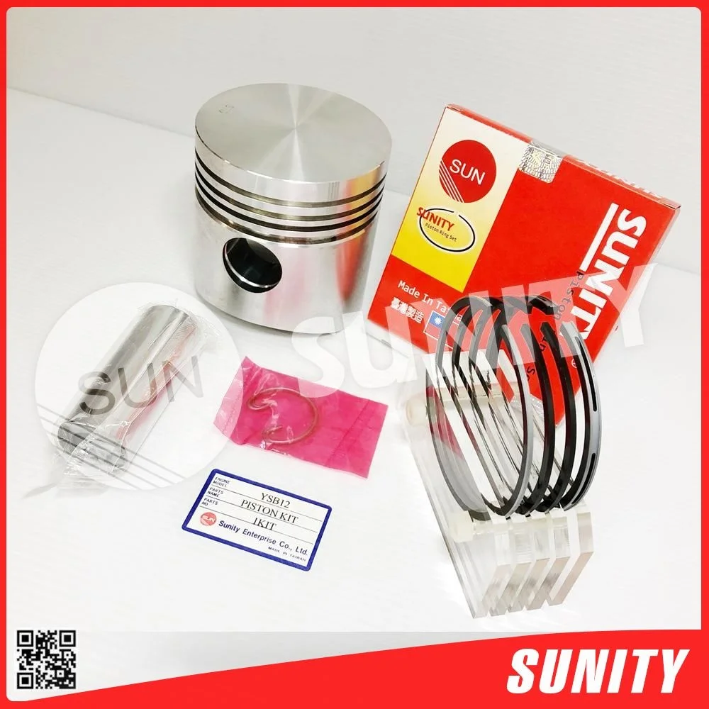 Тайвань SUNITY отличное качество YSB12 поршневые штифты с кольцами для yanmar Diesel inboard парусная