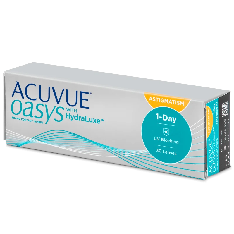 Линзы acuvue oasys 30 шт. Acuvue Oasys 1-Day with Hydraluxe for Astigmatism. 1 Day Acuvue Oasys Hydraluxe for Astigmatism. Acuvue Oasys Hydrolux for Astigmatism. Оптикэйр Opticare таб.