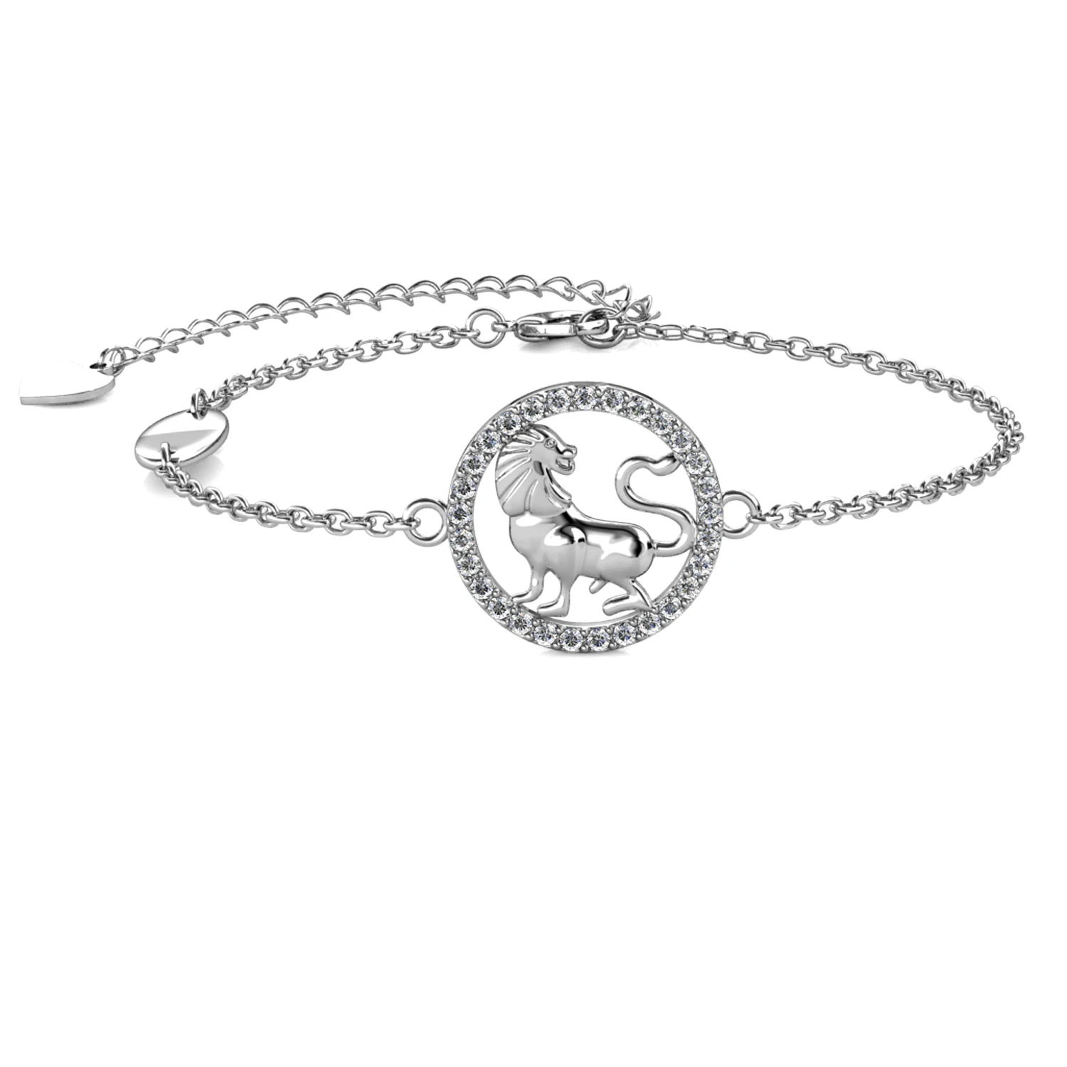 925 Silver Horoscope Circlet Bracelets - Astrology Jewelry