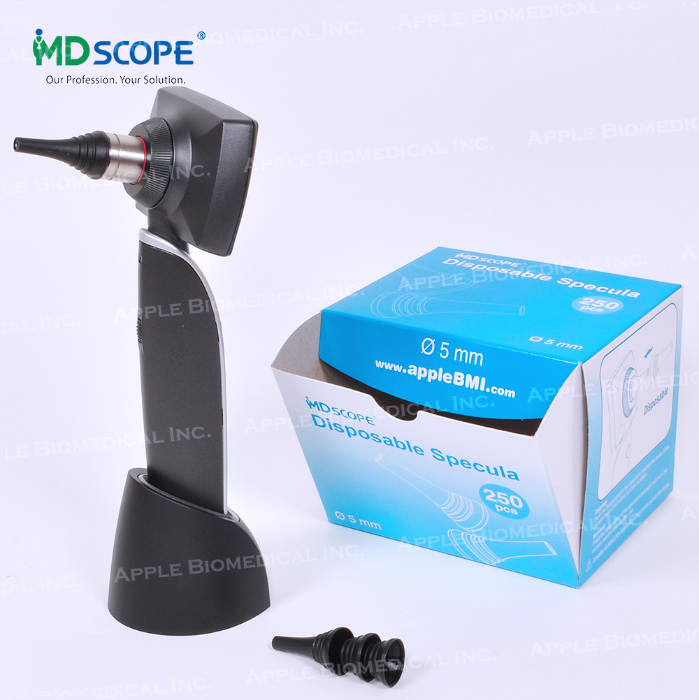 
 Тайваньская одноразовая зеркало для отоскопа видео в упаковке 250 штук полипропилен  